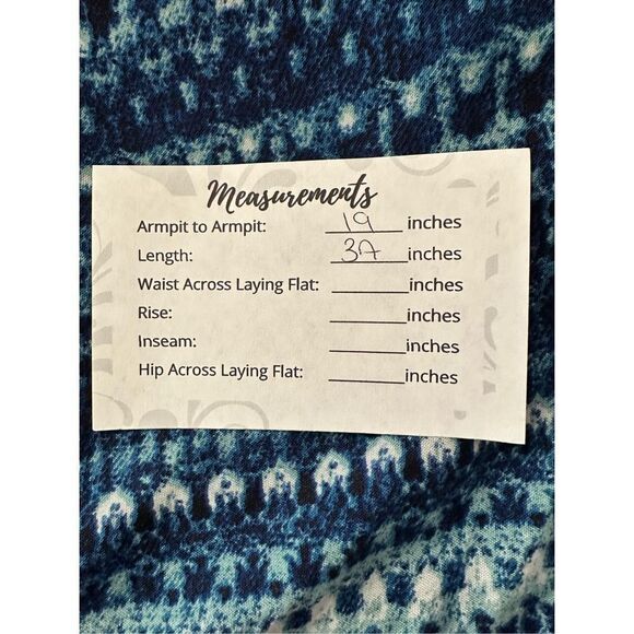 French Laundry Blue Patterned Mini Dress - Picture 8 of 16